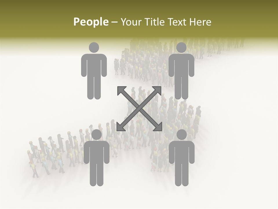 Concepts Opponent Walking PowerPoint Template