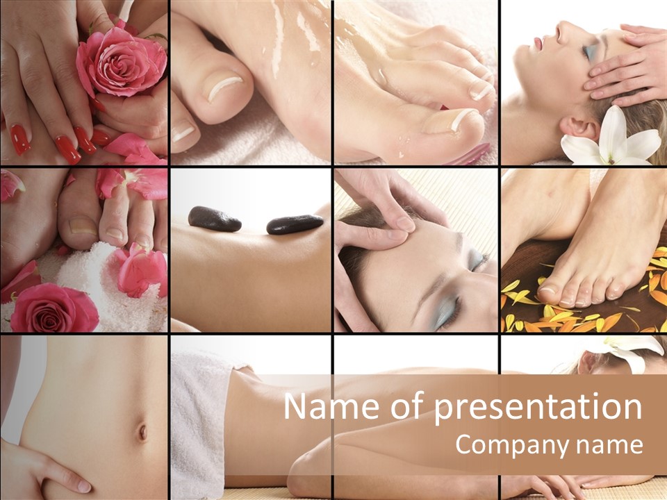 Girl Recreation Beautiful PowerPoint Template