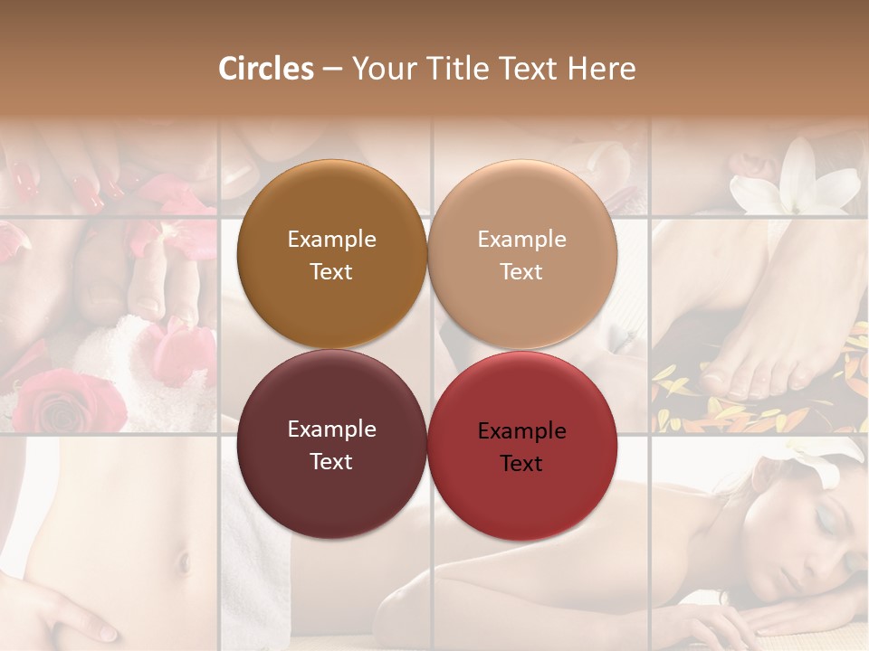 Girl Recreation Beautiful PowerPoint Template