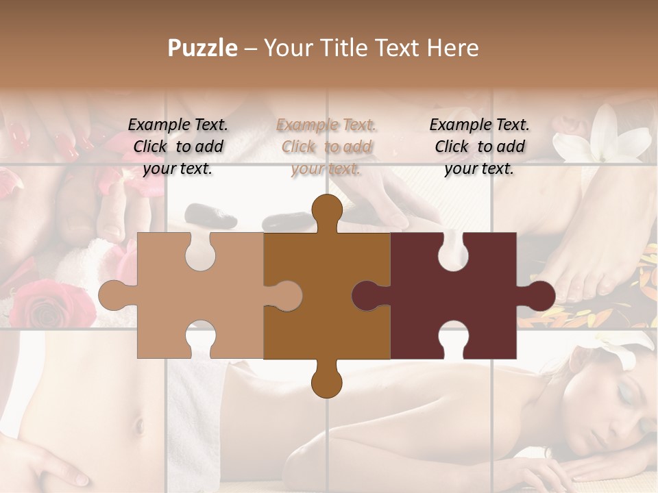 Girl Recreation Beautiful PowerPoint Template