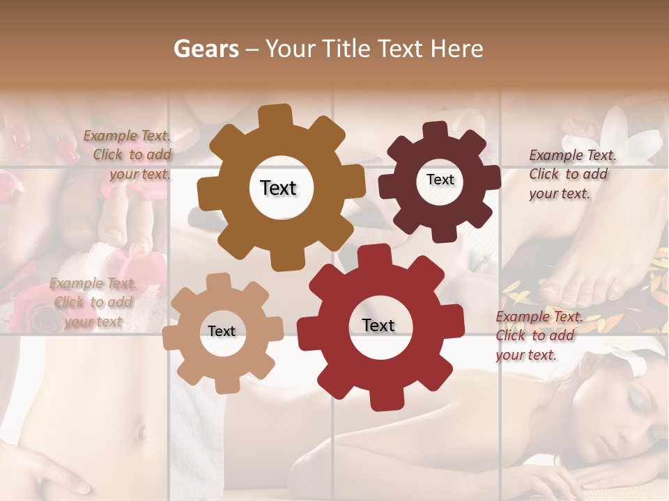 Girl Recreation Beautiful PowerPoint Template