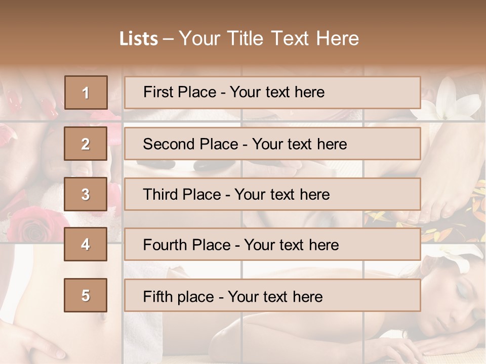 Girl Recreation Beautiful PowerPoint Template