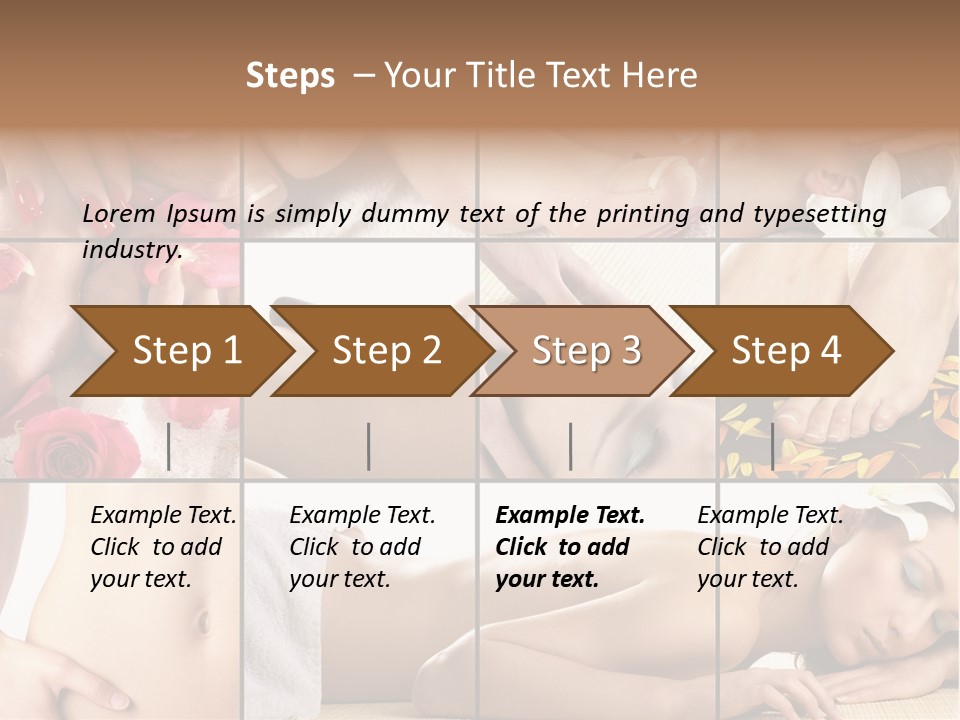 Girl Recreation Beautiful PowerPoint Template