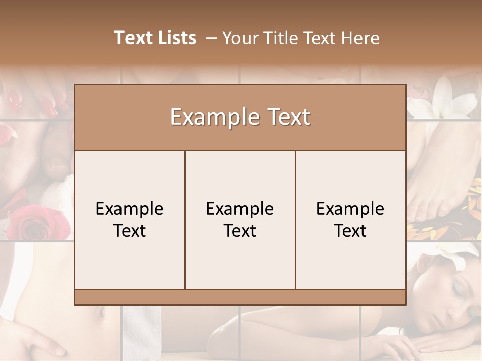 Girl Recreation Beautiful PowerPoint Template