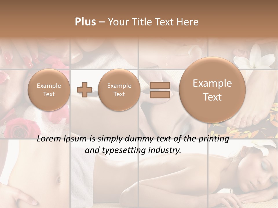 Girl Recreation Beautiful PowerPoint Template