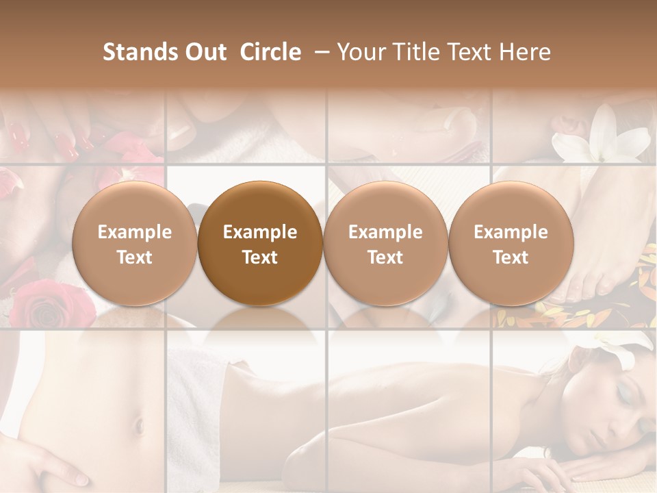 Girl Recreation Beautiful PowerPoint Template