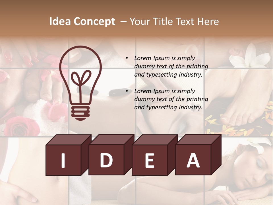 Girl Recreation Beautiful PowerPoint Template