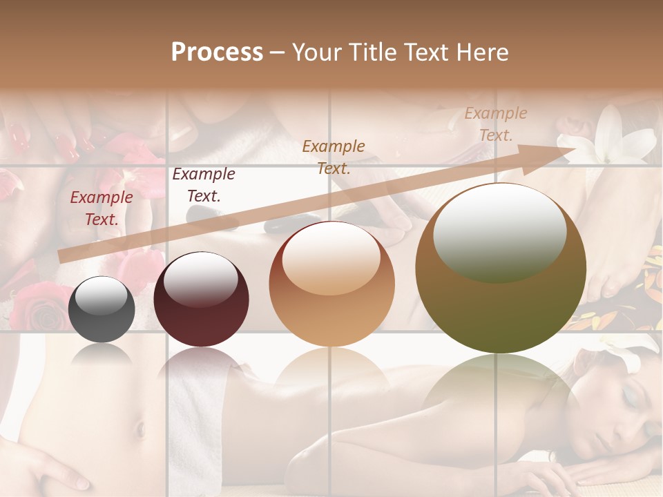 Girl Recreation Beautiful PowerPoint Template