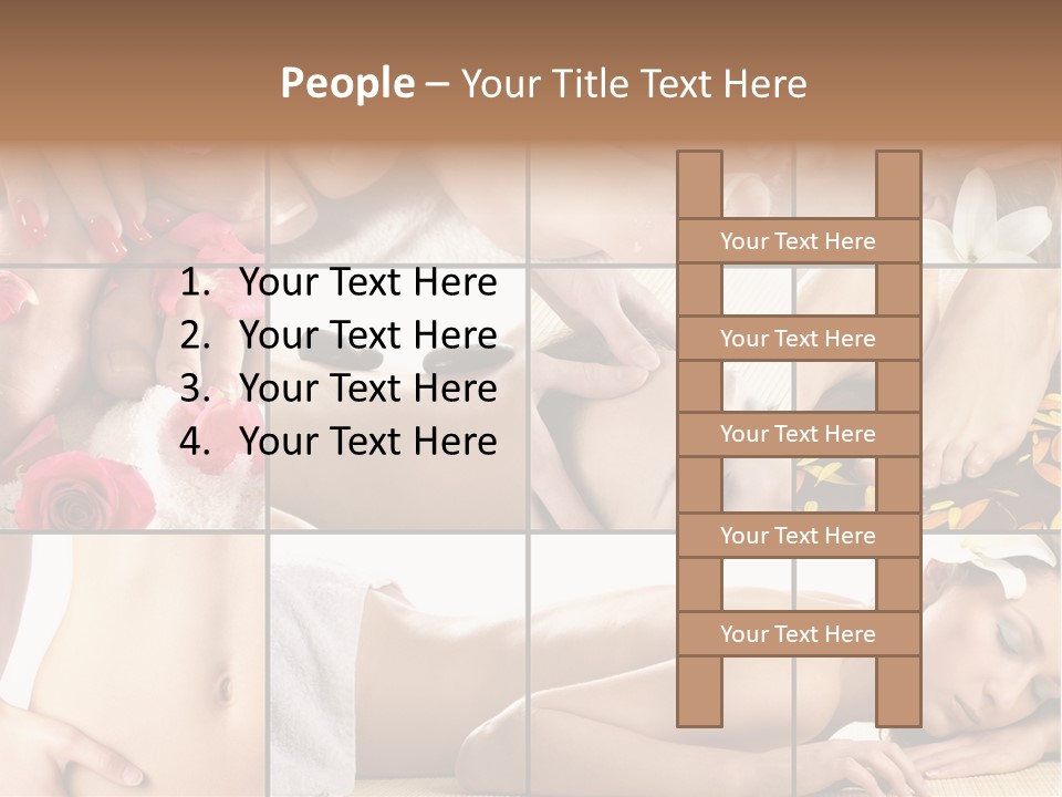 Girl Recreation Beautiful PowerPoint Template