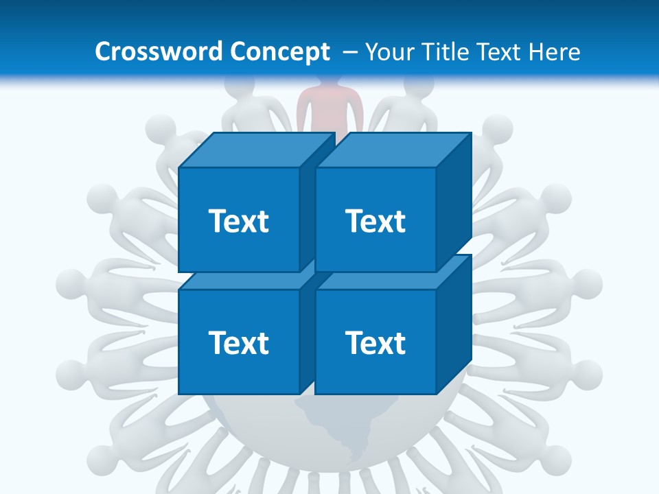 A Person Standing On Top Of A Globe PowerPoint Template