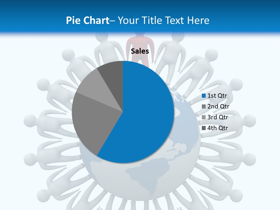 A Person Standing On Top Of A Globe PowerPoint Template