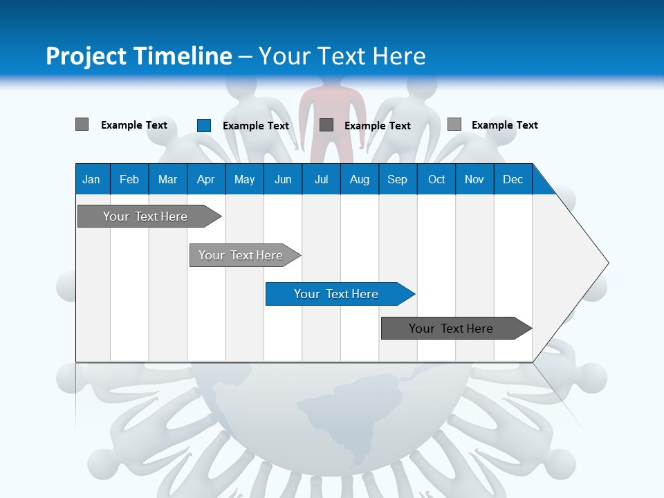 A Person Standing On Top Of A Globe PowerPoint Template
