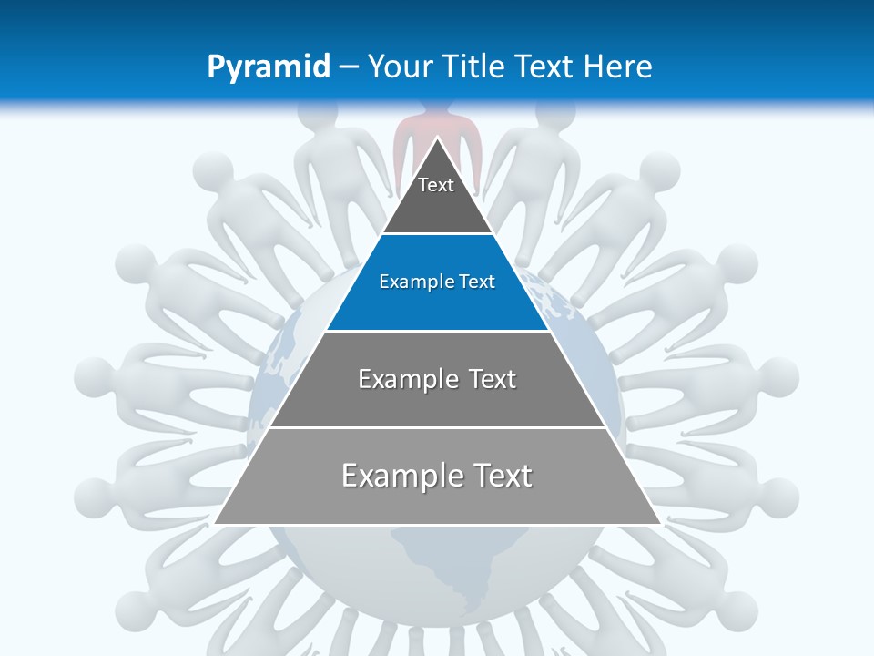 A Person Standing On Top Of A Globe PowerPoint Template