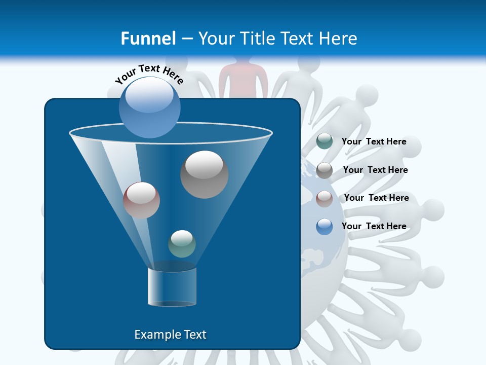A Person Standing On Top Of A Globe PowerPoint Template