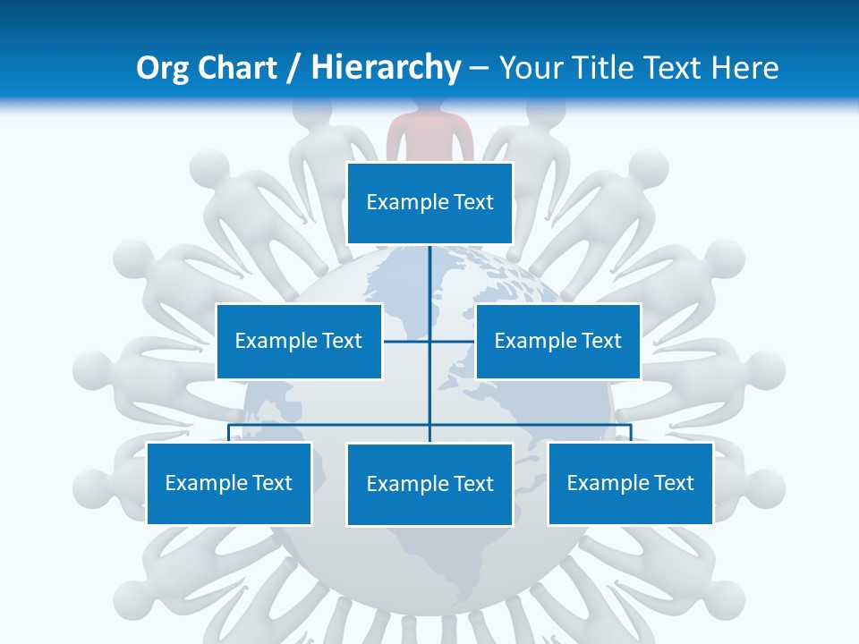 A Person Standing On Top Of A Globe PowerPoint Template