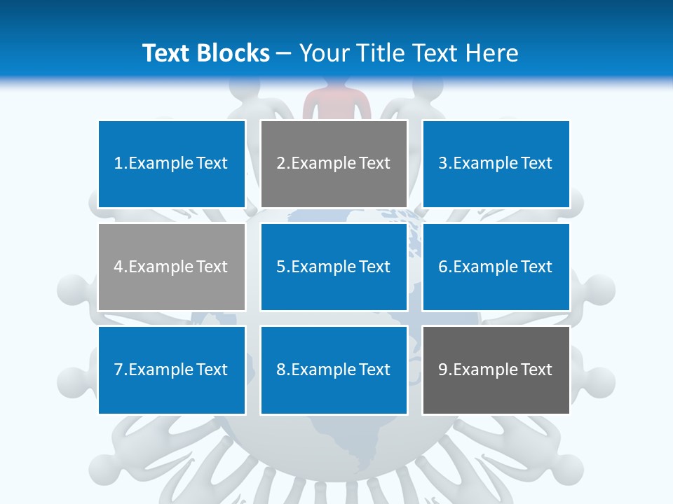 A Person Standing On Top Of A Globe PowerPoint Template