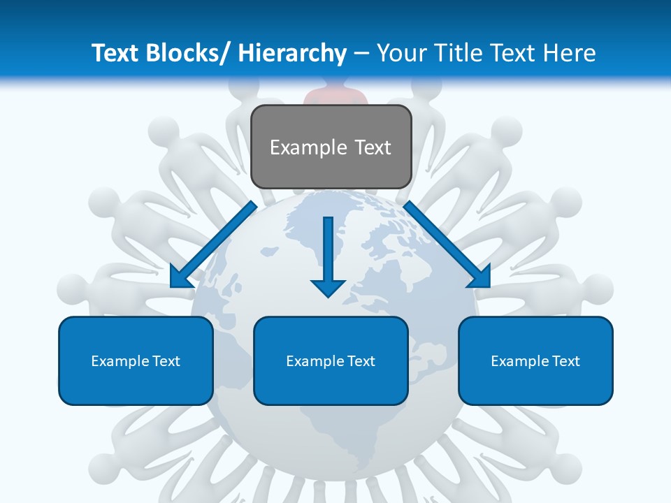 A Person Standing On Top Of A Globe PowerPoint Template