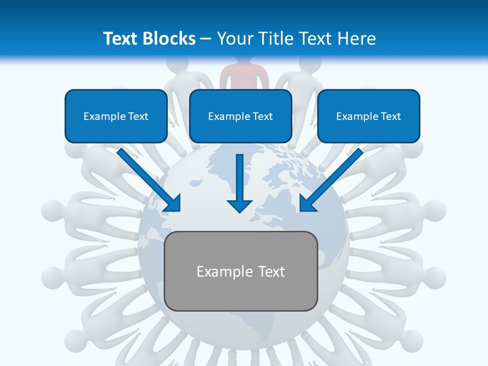 A Person Standing On Top Of A Globe PowerPoint Template