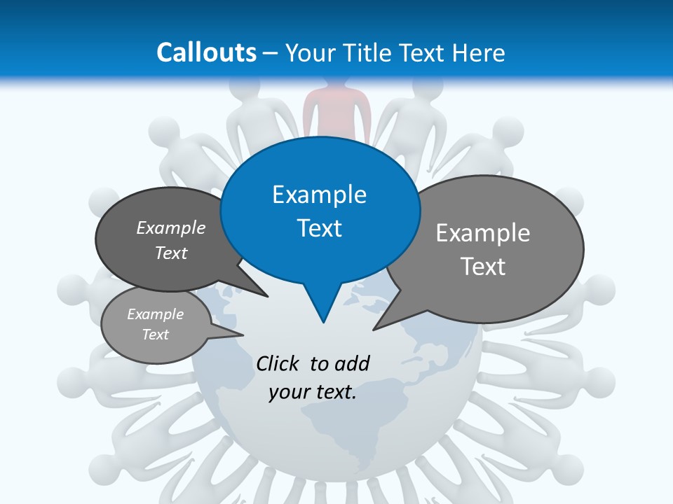A Person Standing On Top Of A Globe PowerPoint Template