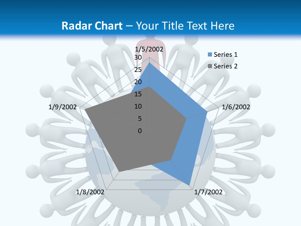 A Person Standing On Top Of A Globe PowerPoint Template