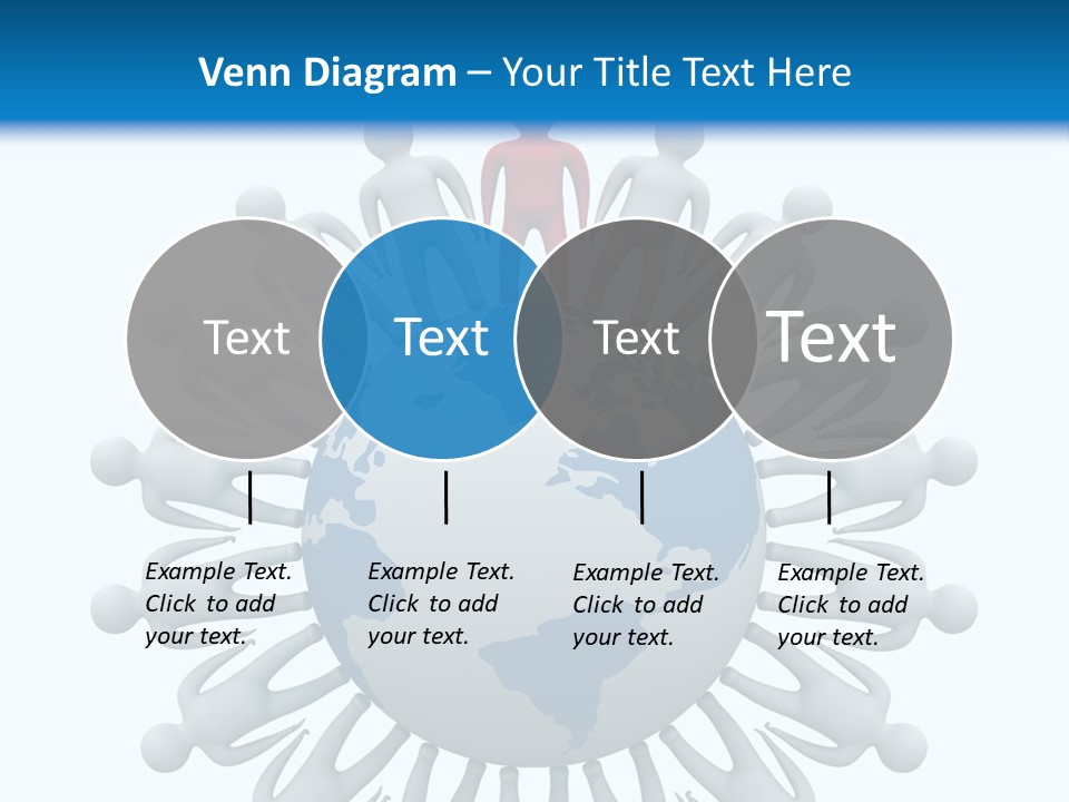 A Person Standing On Top Of A Globe PowerPoint Template