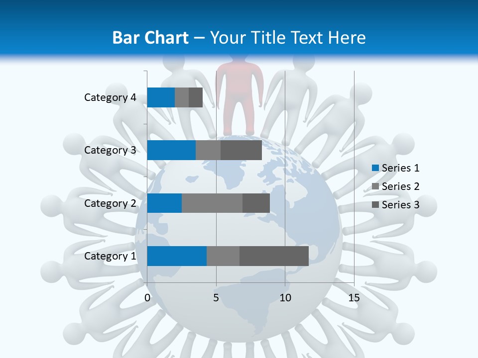 A Person Standing On Top Of A Globe PowerPoint Template