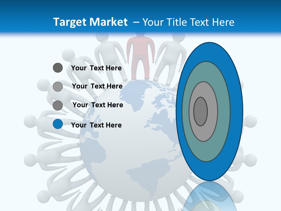 A Person Standing On Top Of A Globe PowerPoint Template