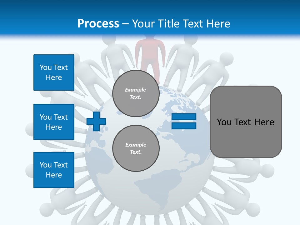 A Person Standing On Top Of A Globe PowerPoint Template