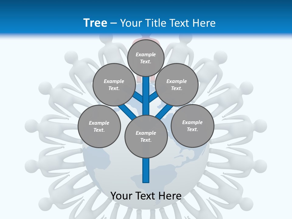 A Person Standing On Top Of A Globe PowerPoint Template