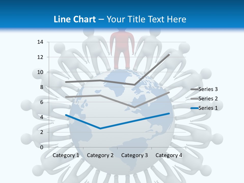 A Person Standing On Top Of A Globe PowerPoint Template