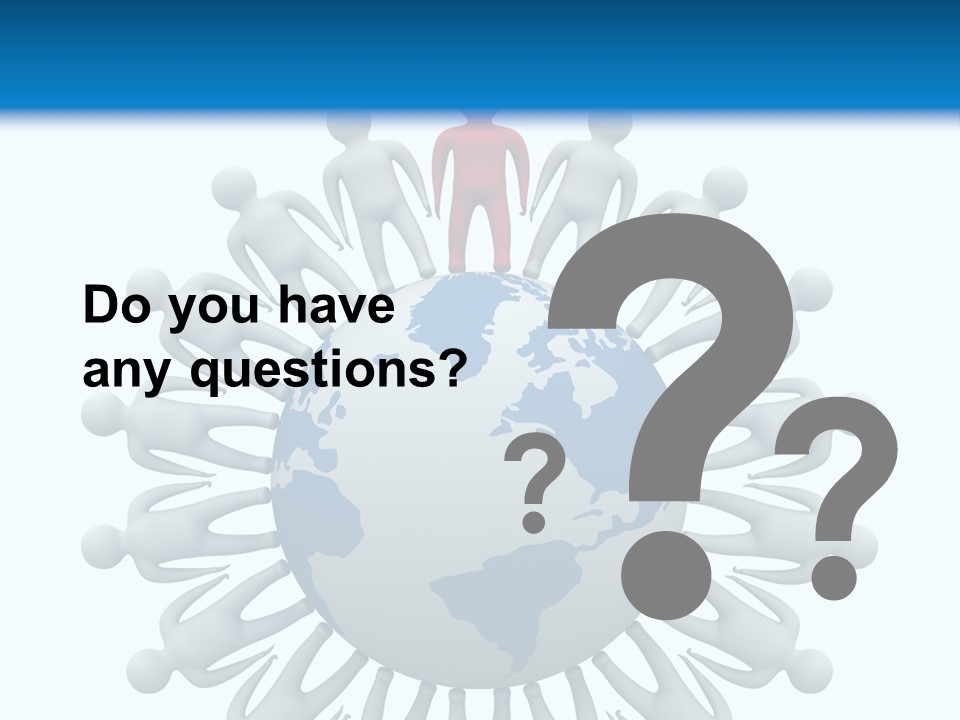 A Person Standing On Top Of A Globe PowerPoint Template