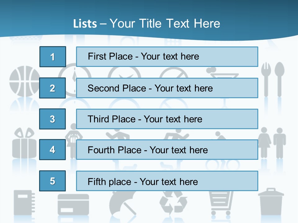 Camera Cart Icon PowerPoint Template