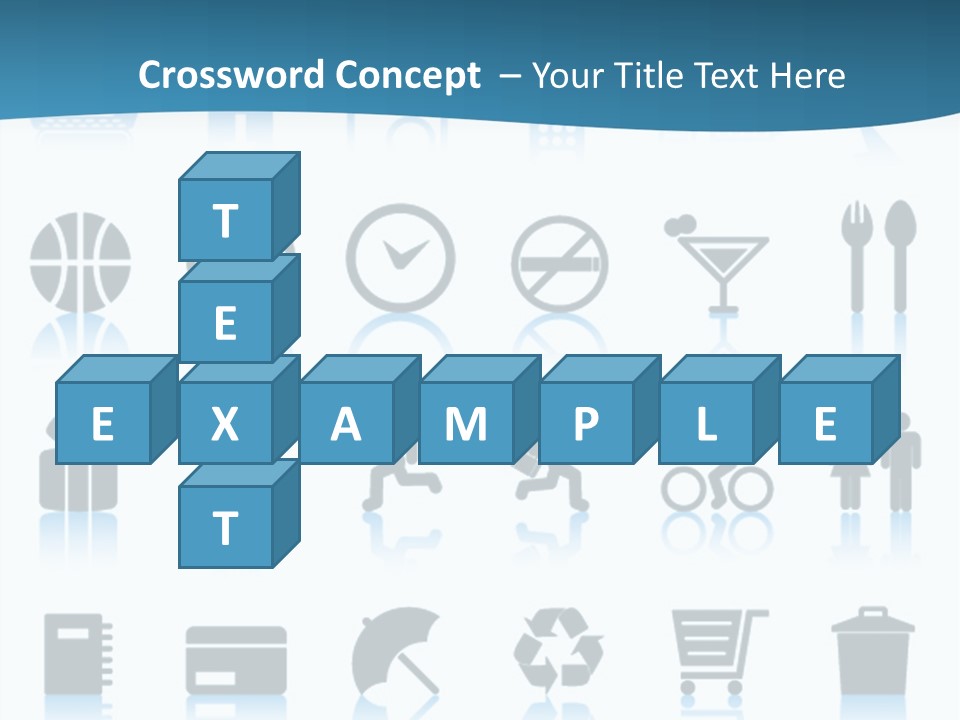 Camera Cart Icon PowerPoint Template