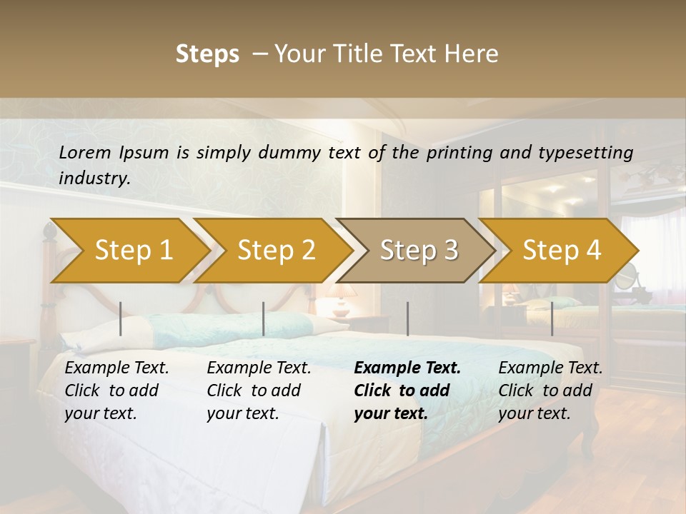 Luxury Residential Relaxation PowerPoint Template