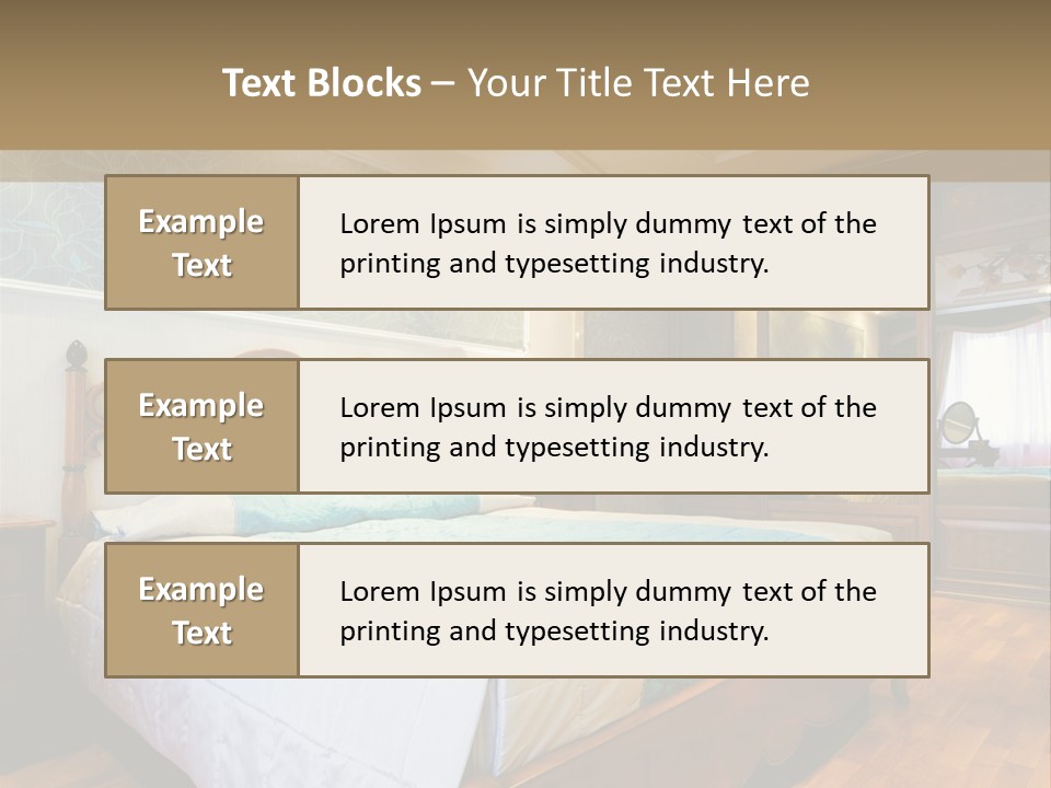 Luxury Residential Relaxation PowerPoint Template