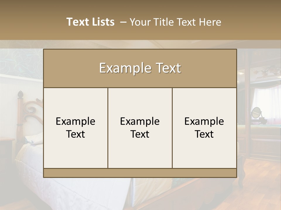 Luxury Residential Relaxation PowerPoint Template