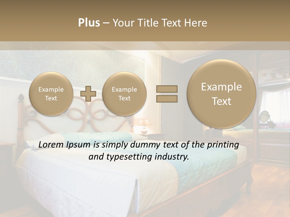 Luxury Residential Relaxation PowerPoint Template