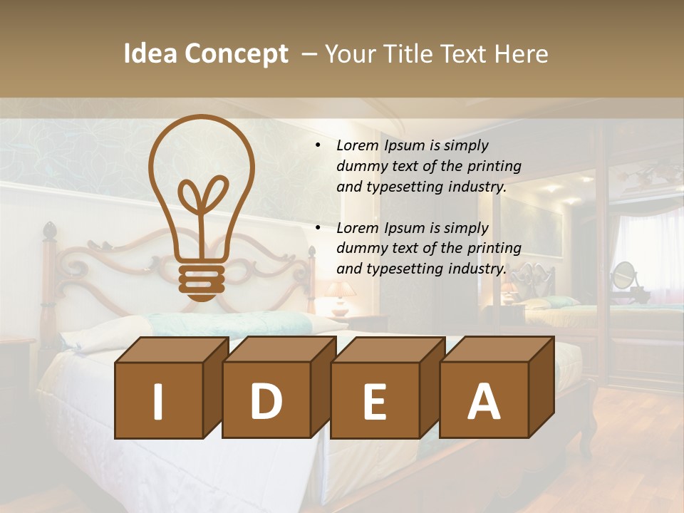 Luxury Residential Relaxation PowerPoint Template