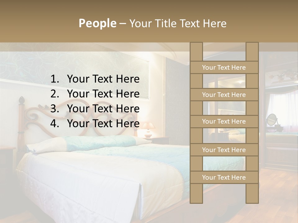 Luxury Residential Relaxation PowerPoint Template