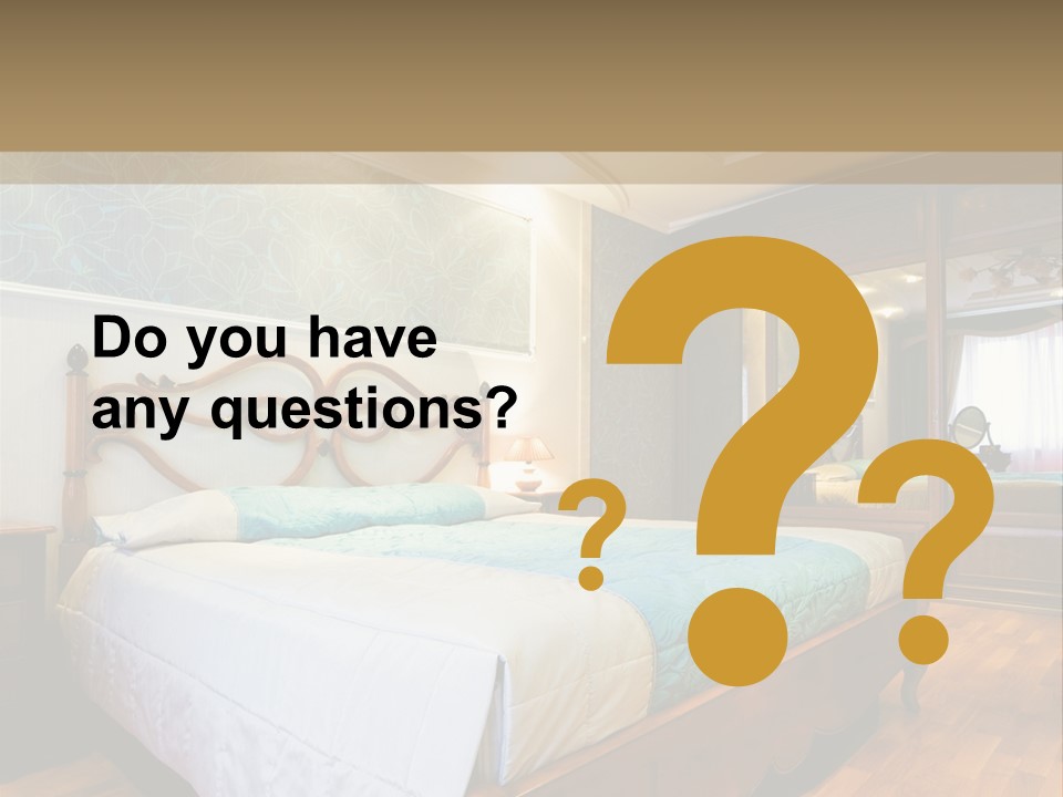 Luxury Residential Relaxation PowerPoint Template