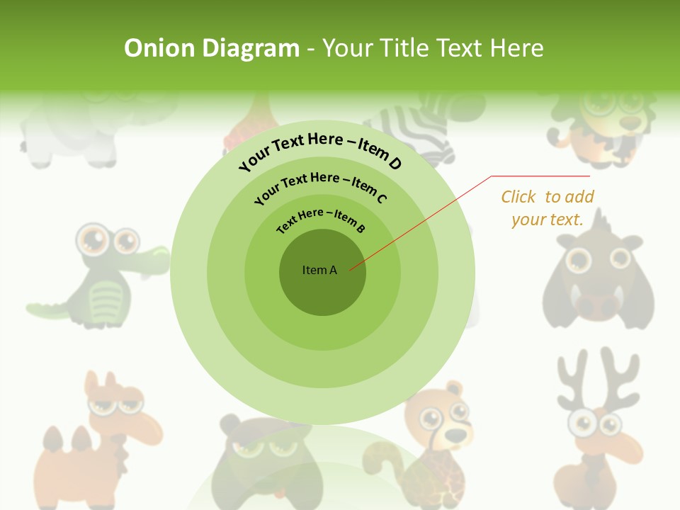 Black Animal Drawing PowerPoint Template