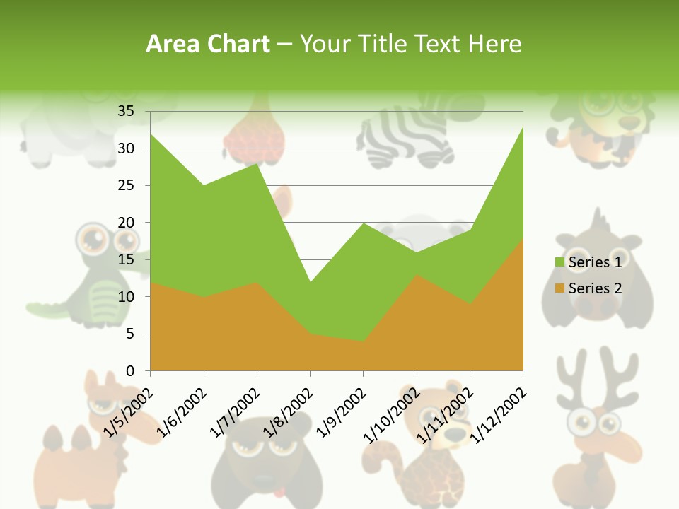 Black Animal Drawing PowerPoint Template