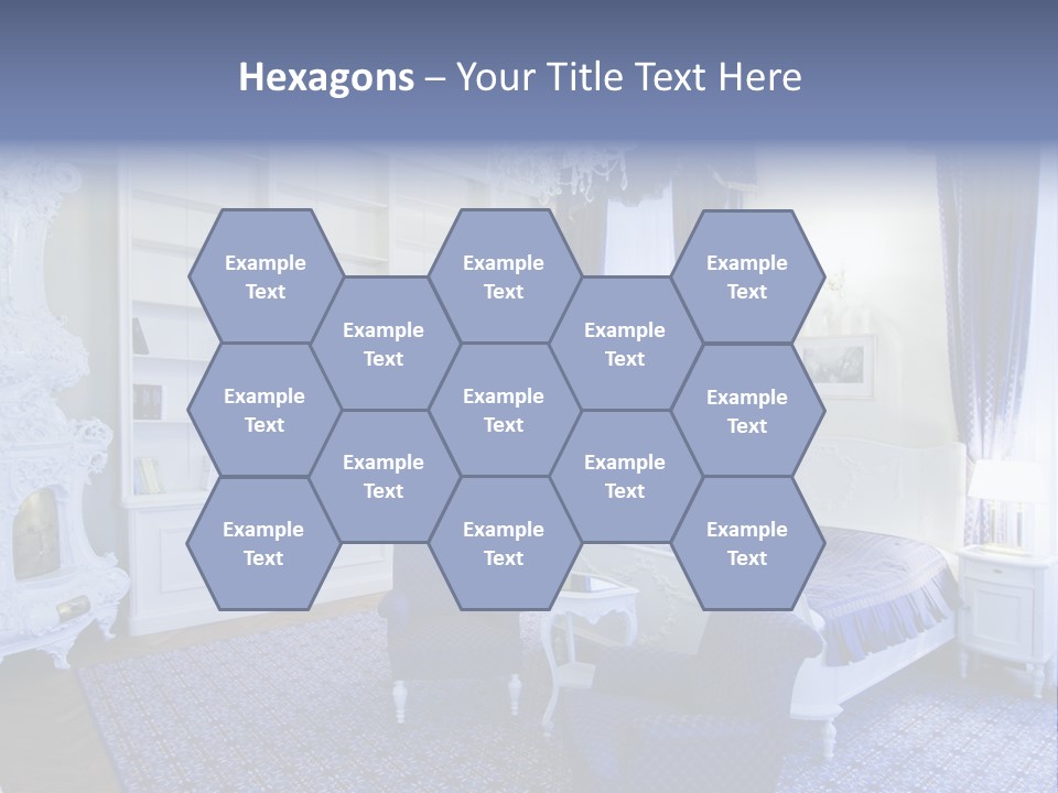 House Chateau Furniture PowerPoint Template