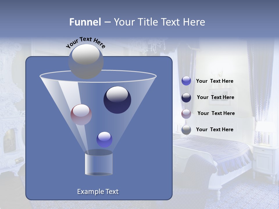 House Chateau Furniture PowerPoint Template