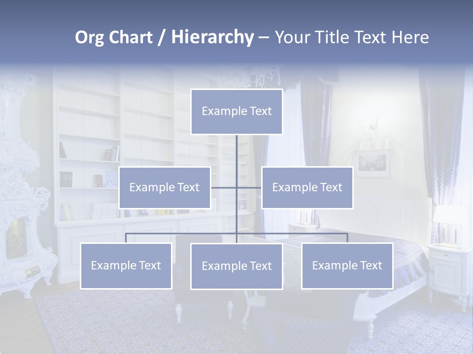 House Chateau Furniture PowerPoint Template