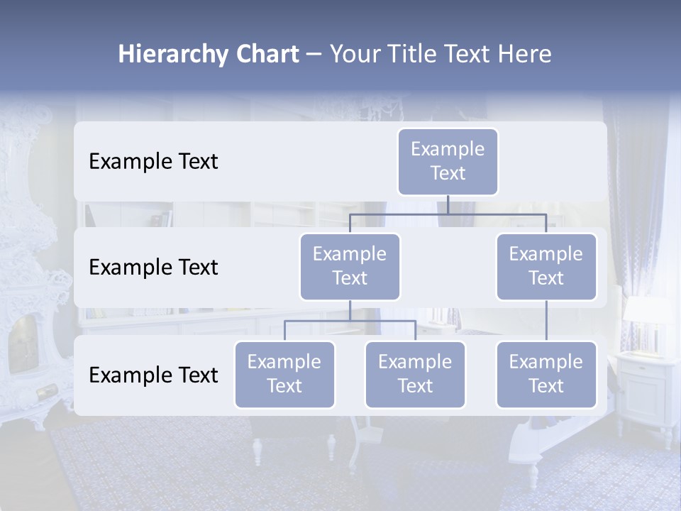 House Chateau Furniture PowerPoint Template