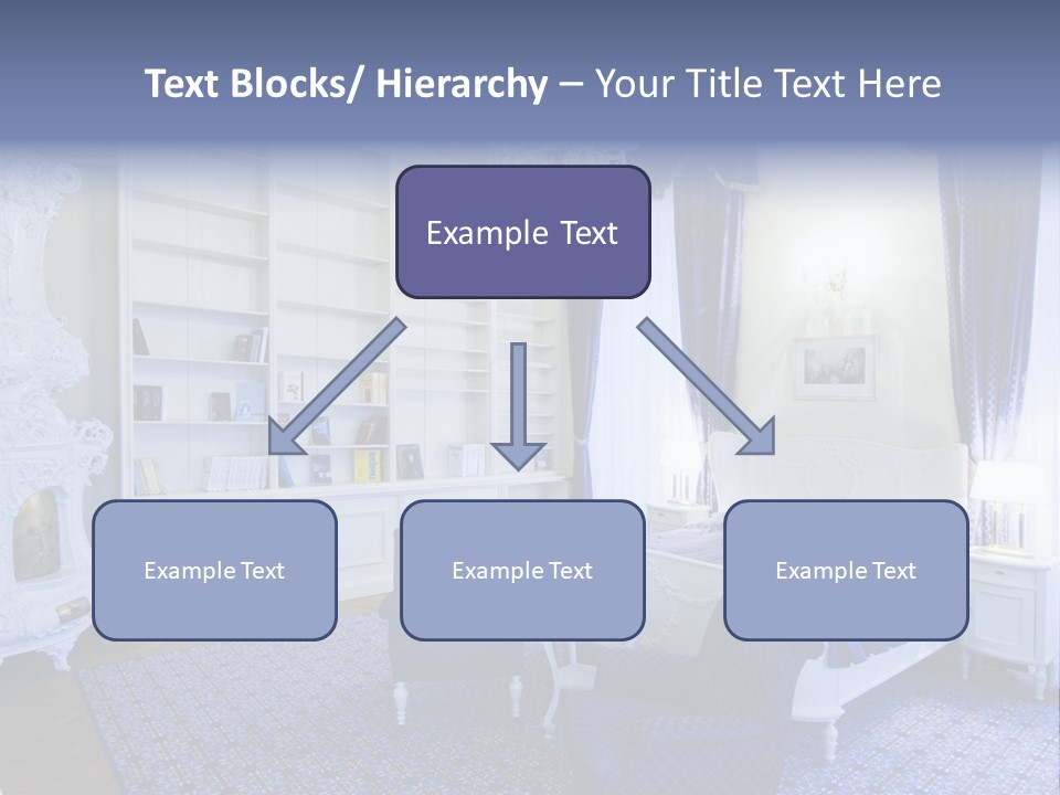 House Chateau Furniture PowerPoint Template