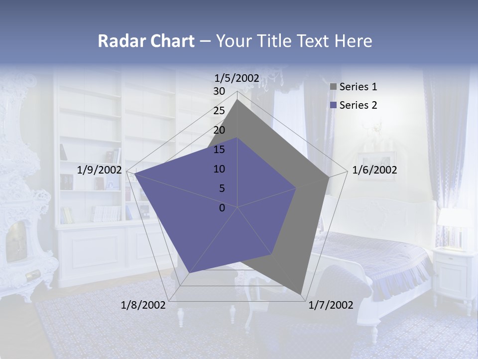 House Chateau Furniture PowerPoint Template