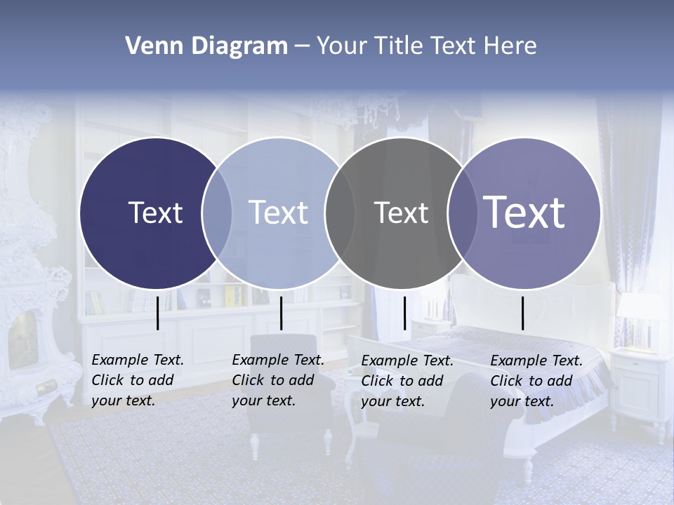 House Chateau Furniture PowerPoint Template
