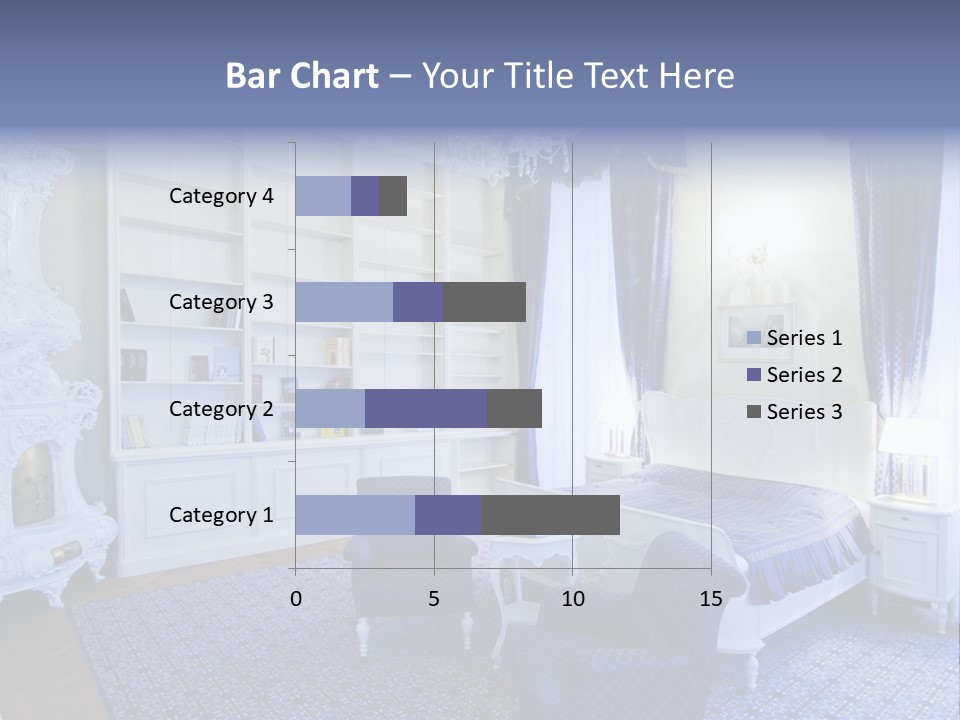 House Chateau Furniture PowerPoint Template